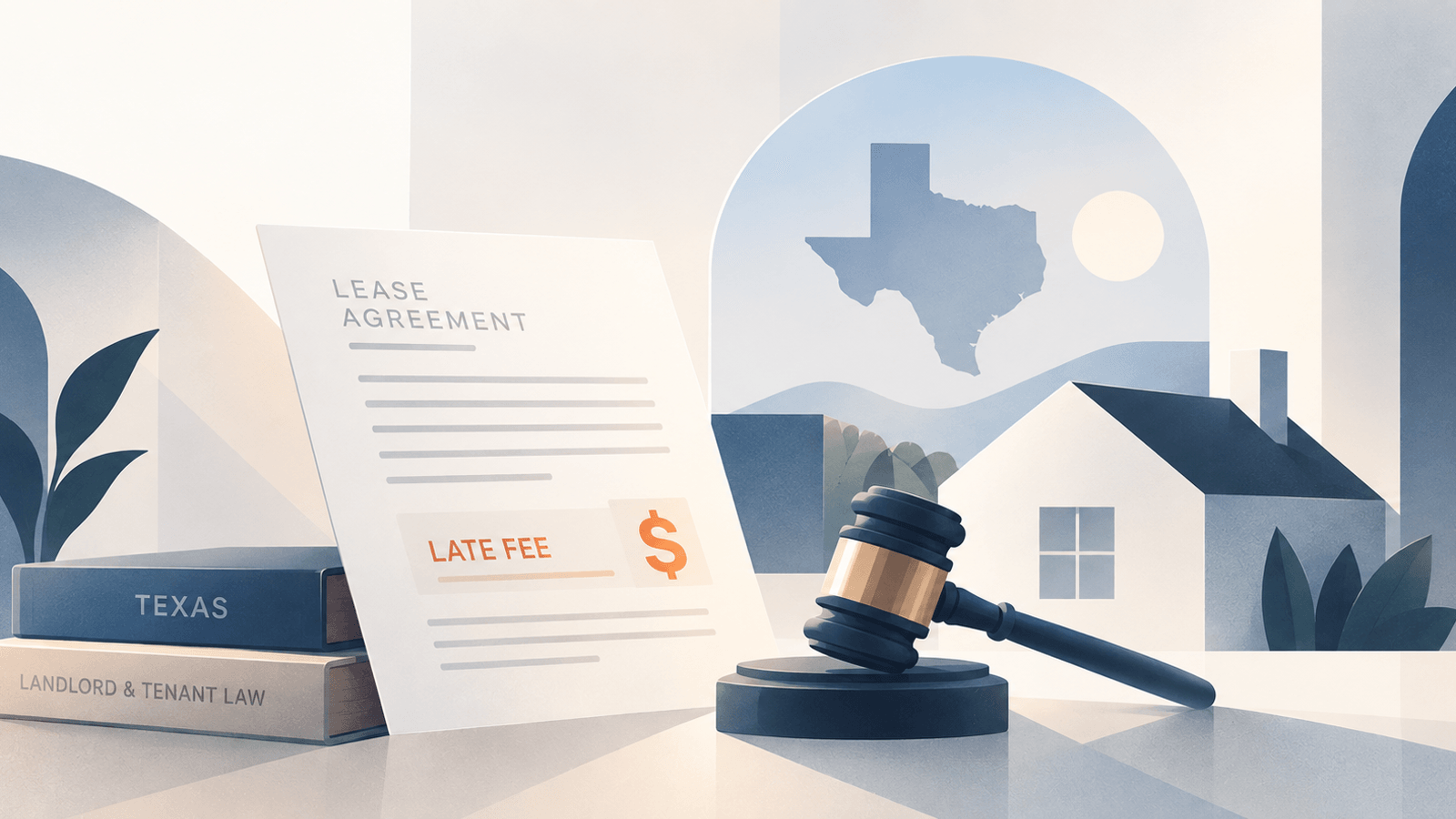 Texas late fee laws